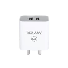 12W 5V/2.4A DUAL PORT USB CHARGER