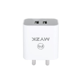 12W 5V/2.4A DUAL PORT USB CHARGER