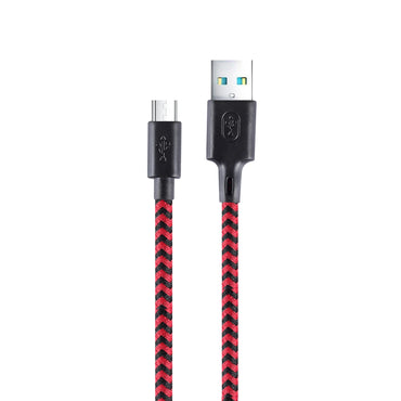 3A USB TO MICRO CHARGING CABLE (BRAIDED)