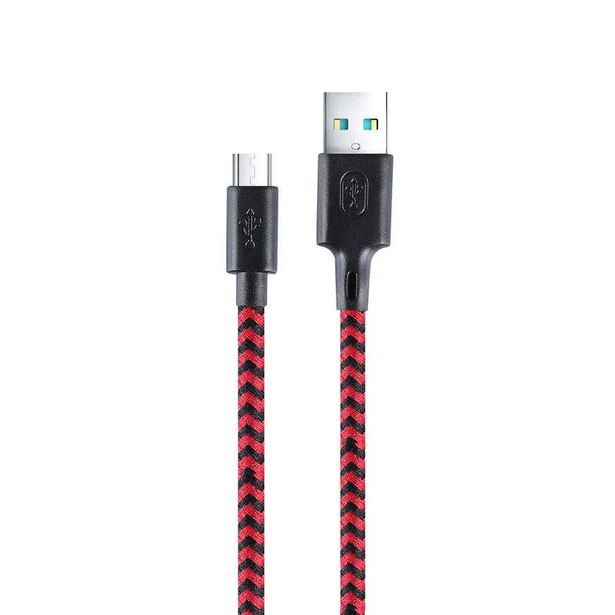 3A USB TO MICRO CHARGING CABLE (BRAIDED)