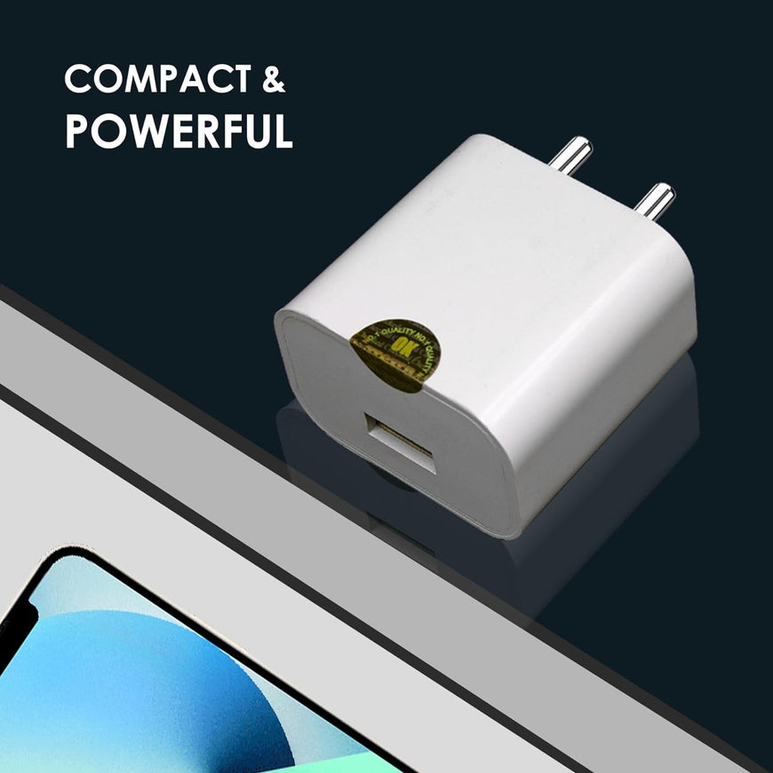 5W 5V/1A SINGLE USB CHARGER