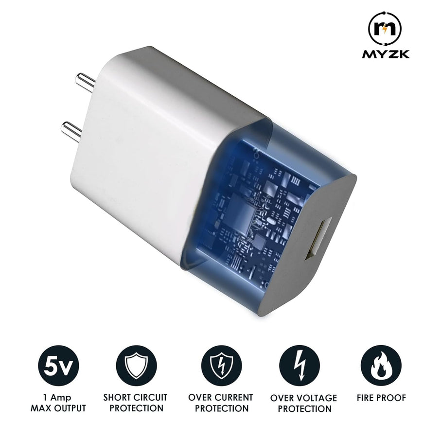 5W 5V/1A SINGLE USB CHARGER