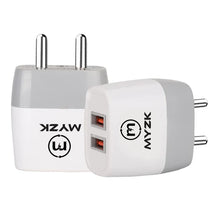 12W 5V/2.4A DUAL USB CHARGER
